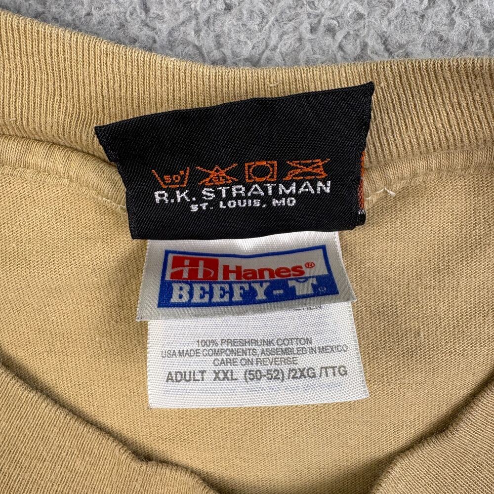 VTG Harley Davidson Shirt Mens 2XL Beige Rockland County New York 90s Y2k Biker - Picture 7 of 15